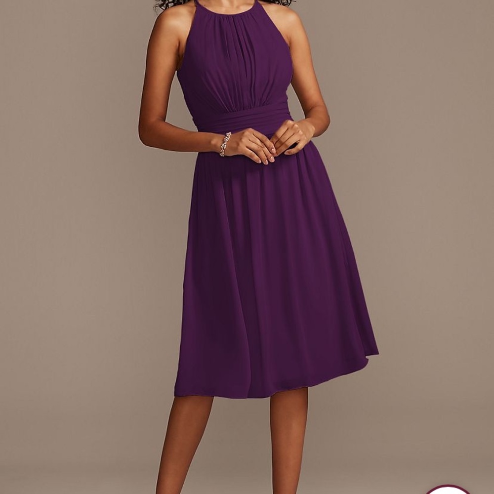 Plum Celeb16 size 10 bridesmaid dress, never worn